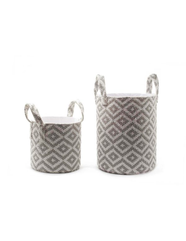 Panier de rangement en coton – Image 2