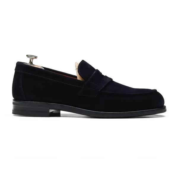 Loafer (Mocassin) Daim Bleu – Image 2