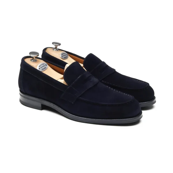 Loafer (Mocassin) Daim Bleu