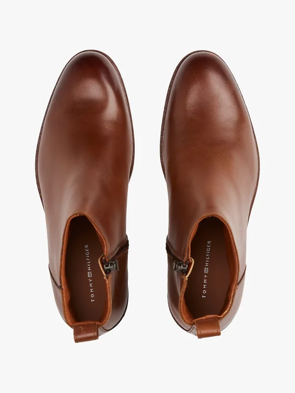 Bottes Chelsea en cuir zippées – Image 4