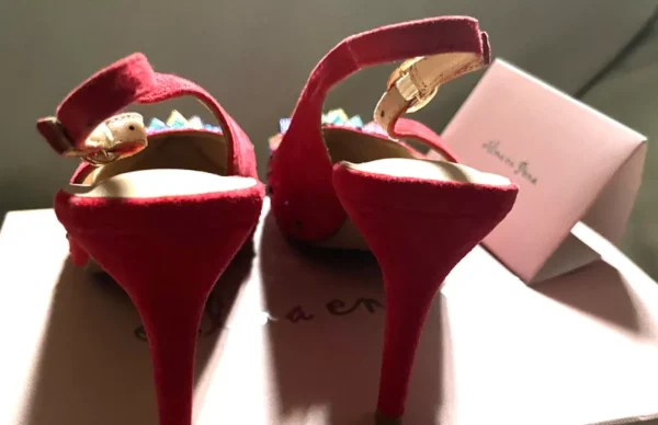 Escarpins rouges pour femme – Image 4