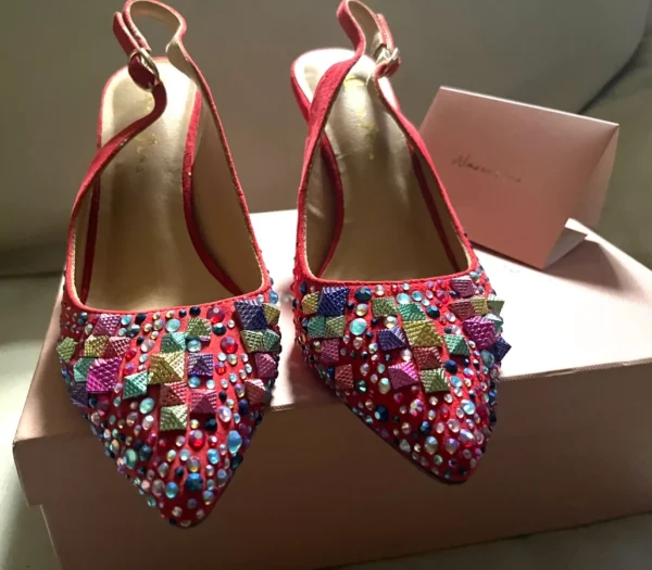 Escarpins rouges pour femme
