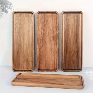 Generic Plateau à café en bois